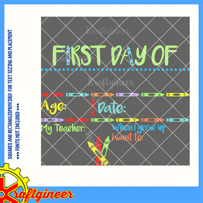 DIY First Day Crayons