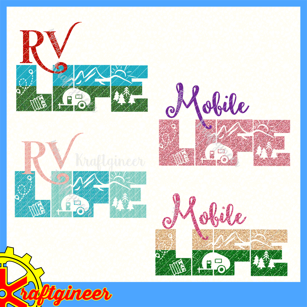 Outdoors SVG | RV Life SVG, DXF, EPS, Cut File – SVGABC