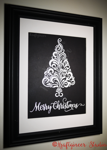 Swirl Xmas Tree